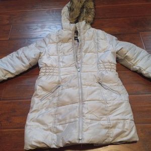 Lands end Gray winter coat